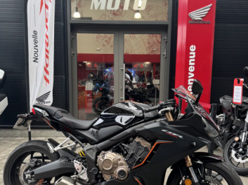 Honda CBR650R Noir et Orange Full Bridable A2