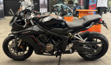 Honda CBR650R Noir et Orange Full Bridable A2