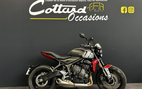 TRIUMPH TRIDENT 660 1ER MAIN BRIDABLE A2 REVISÉE ET GARANTIE !