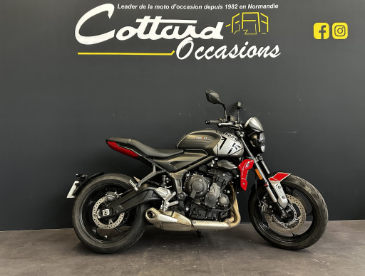 TRIUMPH TRIDENT 660 1ER MAIN BRIDABLE A2 REVISÉE ET GARANTIE !