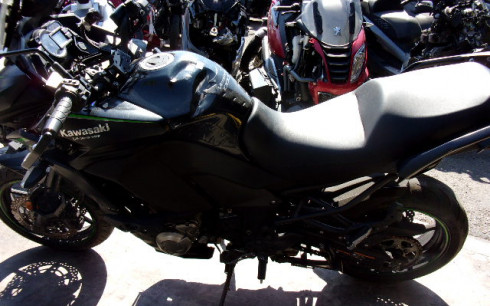 KAWASAKI VERSYS 1000 PETIT CHOC CARTE GRISE/RIV N°16686
