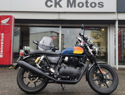 ROYAL ENFIELD INTERCEPTOR 650 BARCELONA BLUE