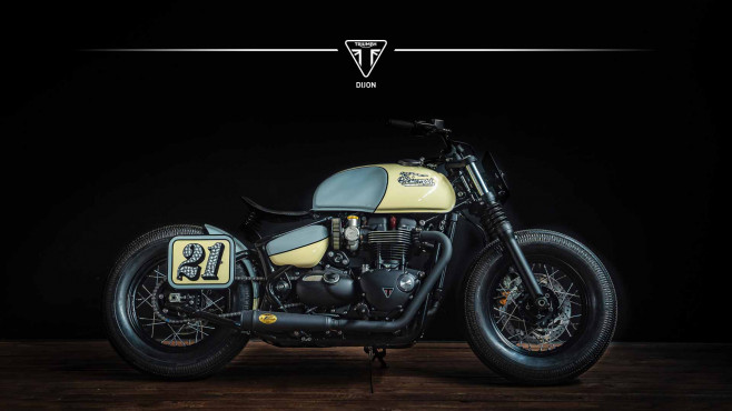 TRIUMPH Bonneville Bobber 1200 prépa UNIQUE