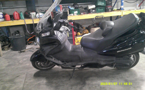 SUZUKI BURGMAN 650 ACCIDENTE RSV N°22277