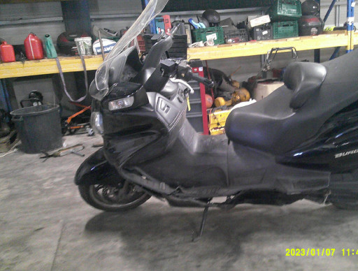 SUZUKI BURGMAN 650 ACCIDENTE RSV N°22277