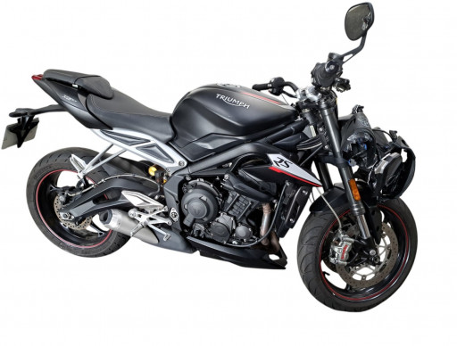 TRIUMPH STREET TRIPLE 765 RS ACCIDENTE RSV