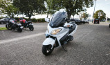SUZUKI BURGMAN EXECUTIVE 650 ABS COLORIS BLANC