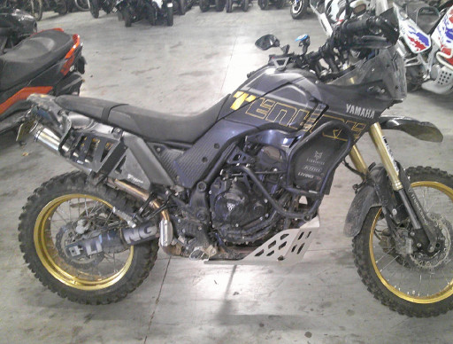 YAMAHA XTZ 690 TENERE PETIT CHOC CARTE GRISE/ RIV N°22494