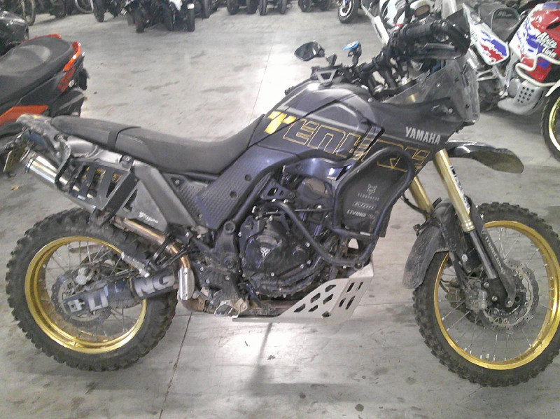 YAMAHA XTZ 690 TENERE PETIT CHOC CARTE GRISE/ RIV N°22494