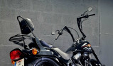 TRES BELLE HARLEY-DAVIDSON SOFTAIL SPRINGER 1584 CROSS BONES NOIR 