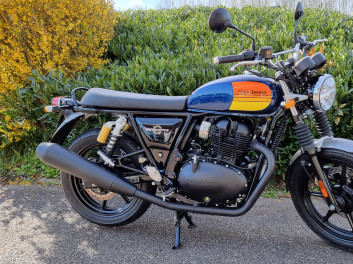 ROYAL ENFIELD INTERCEPTOR 650 BARCELONA BLUE MOTORS 54 à partir de 159.10€/ mois sur 60 mois