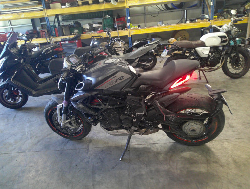 MV AGUSTA DRAGSTER RR ACCIDENTE RSV N°21712
