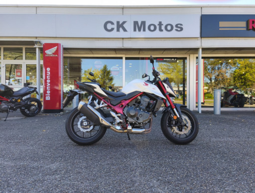 HONDA CB 750 HORNET ABS COLORIS BLANC / ROUGE