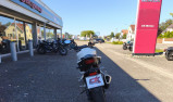 HONDA CB 750 HORNET ABS COLORIS BLANC / ROUGE