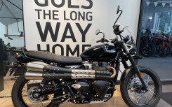 TRIUMPH SCRAMBLER 900 - BRIDEE A2 - 3900 KMS - OCTOBRE 2024 - 1 ERE MAIN