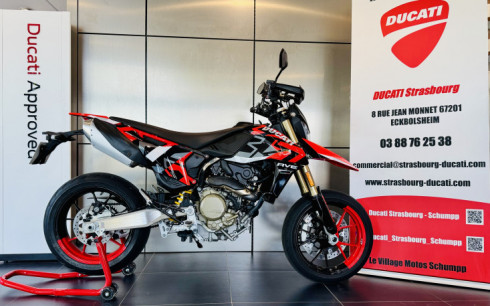 DUCATI HYPERMOTARD 698 MONO RVE - ETAT NEUF - BRIDAGE A2 POSSIBLE