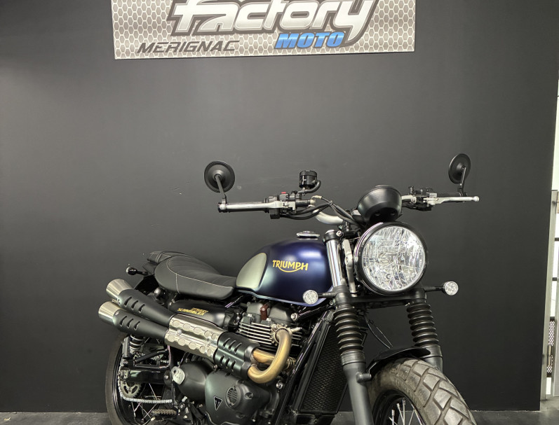 TRIUMPH STREET SCRAMBLER  900 A2