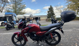 HONDA CB125F ABS COLORIS ROUGE