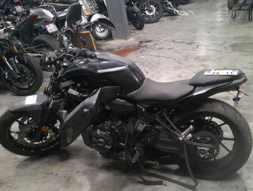 YAMAHA MT-07 Accidente RSV N°22540
