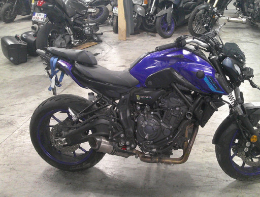 YAMAHA MT-07 Accidente RSV N°22333