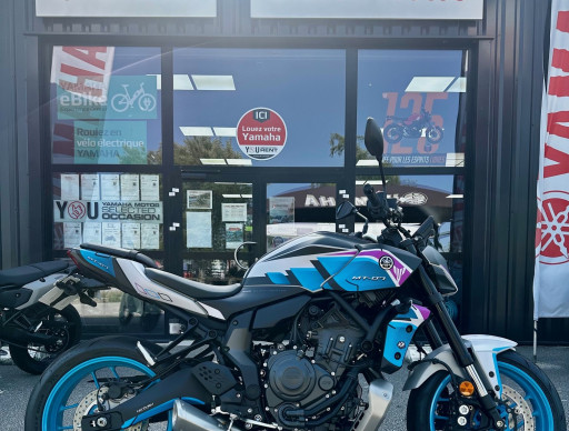 YAMAHA MT-07 / MT07 / MT 07 bridée 35KW/A2