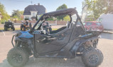 CAN-AM MAVERICK TRAIL 700  BLEU  OCTANE AVEC CAMERA ARRIERE