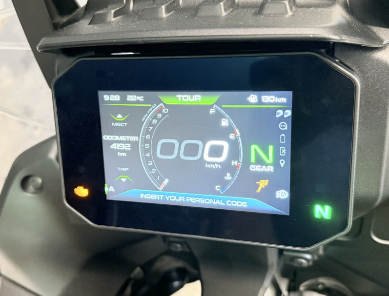 MOTO GUZZI STELVIO 1000 GIALLO 4000kms