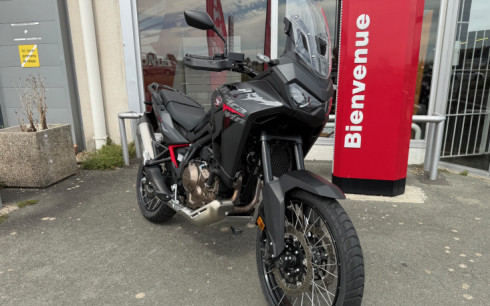 AFRICATWIN CRF1100 BOITE MECA NOIR MAT
