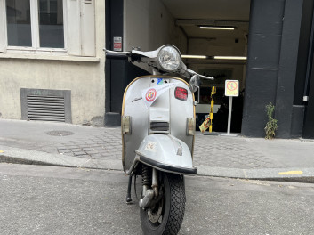 VESPA PX 125 CC GARANTIE 6 MOIS GRIS BRILLANT BON ETAT CRIT