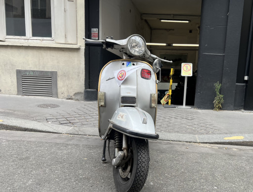 VESPA PX 125 CC GARANTIE 6 MOIS GRIS BRILLANT BON ETAT CRIT