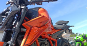 KTM SUPER DUKE 1390 R EVO 1ER MAIN A SASIR 