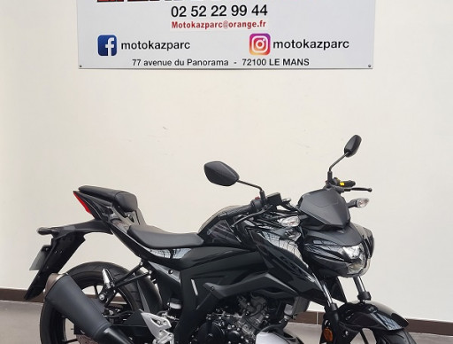 SUZUKI GSX-S 125 FULL BLACK REVISEE ET GARANTIE CONSTRUCTEUR 