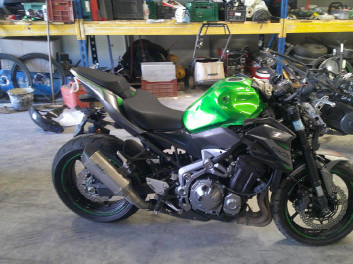 KAWASAKI Z 900 ACCIDENTE RSV N°18764