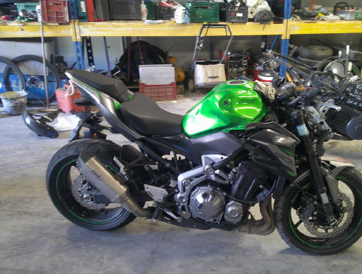 KAWASAKI Z 900 ACCIDENTE RSV N°18764