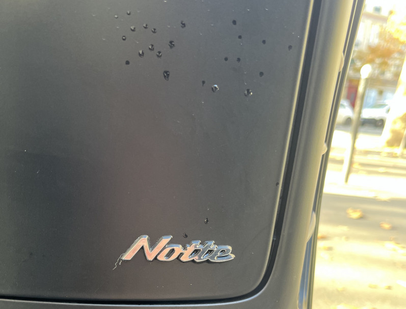 VESPA GTS 125 SUPER NOTTE NOIR MAT ABS - 1ER MAIN