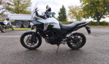 HONDA NX 500  ABS COLORIS BLANC / NOIR