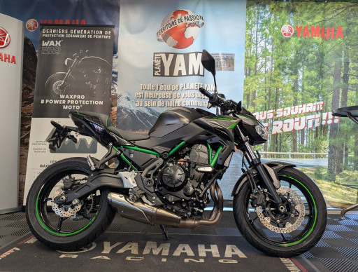 KAWASAKI Z650 GARANTIE CONSTRUCTEUR AVRIL 2028