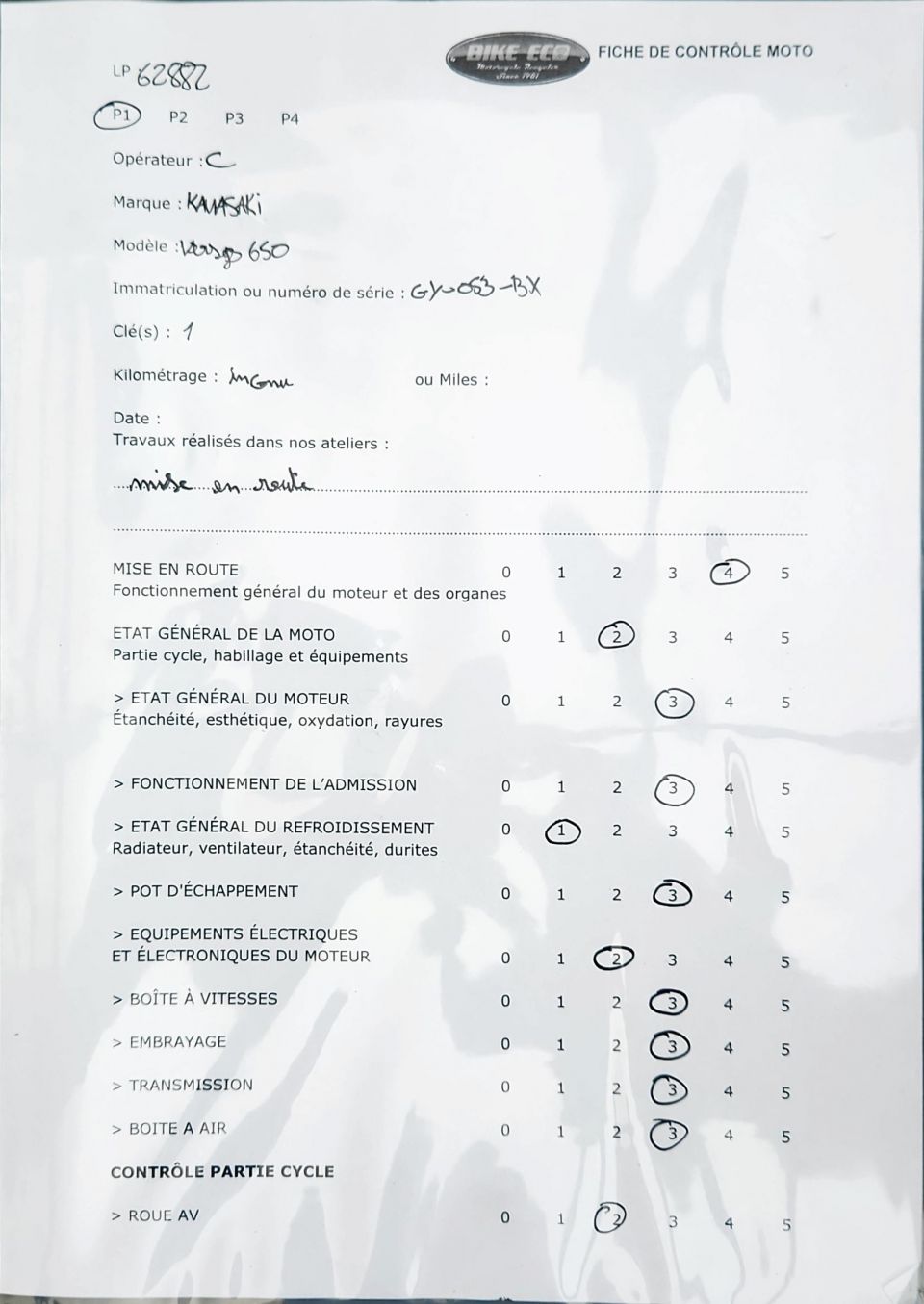 KAWASAKI VERSYS 650 4