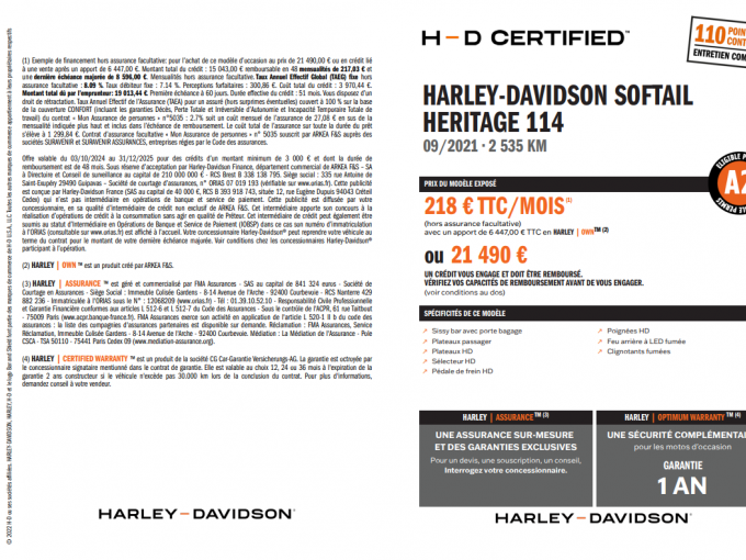 HARLEY-DAVIDSON SOFTAIL HERITAGE 1868 4