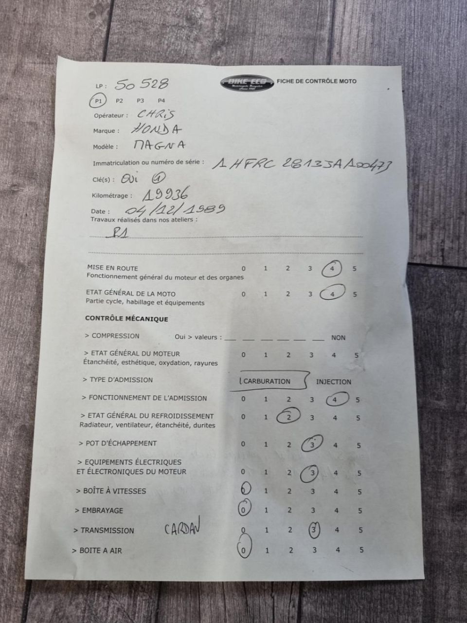 HONDA VF 750C MAGNA 4