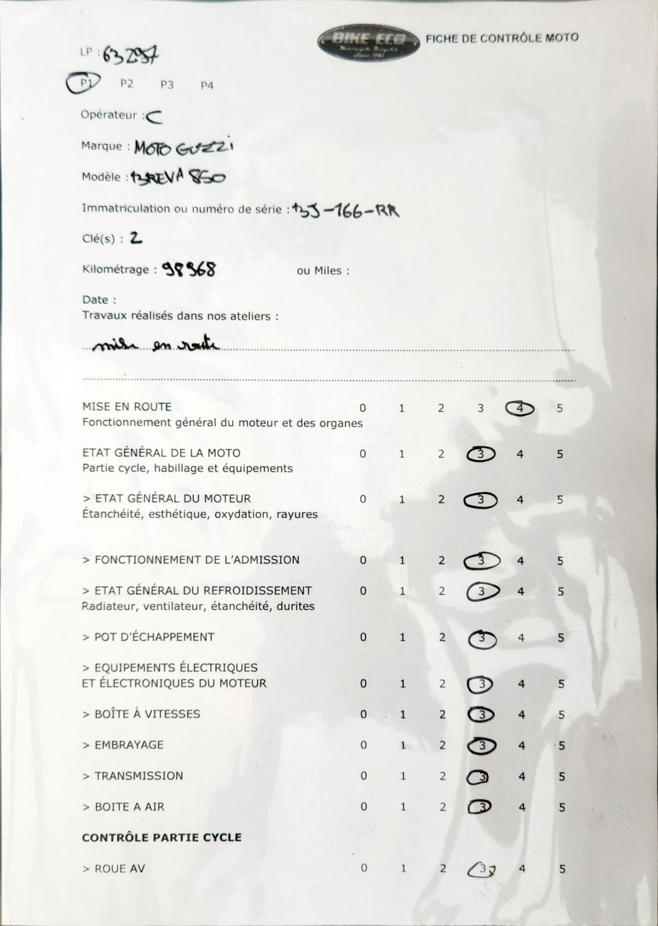 MOTO GUZZI BREVA 850 4