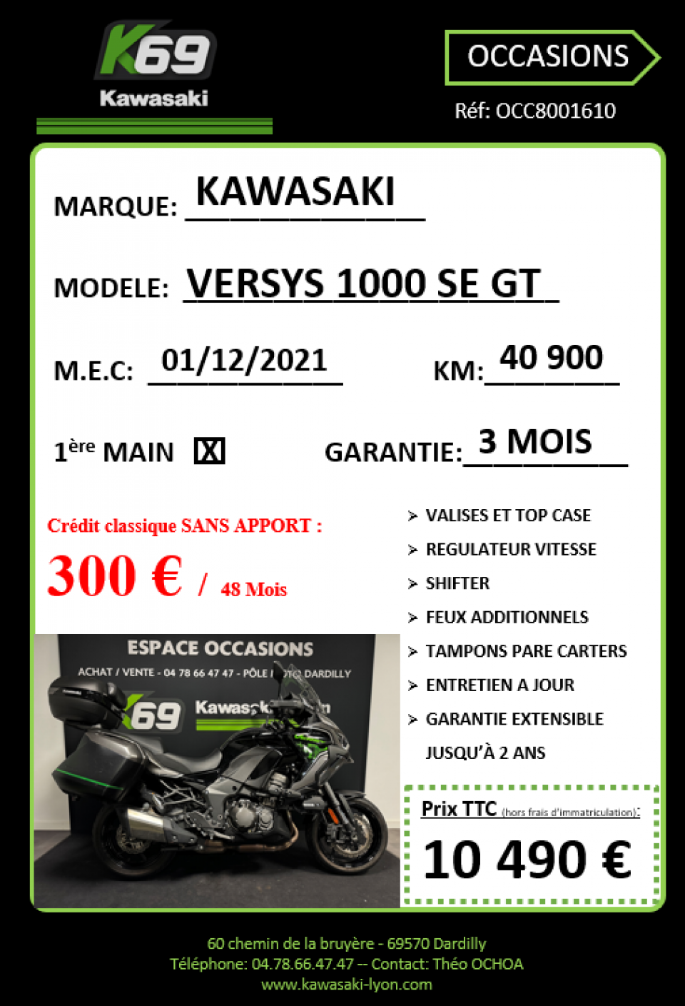 KAWASAKI VERSYS 1000 4