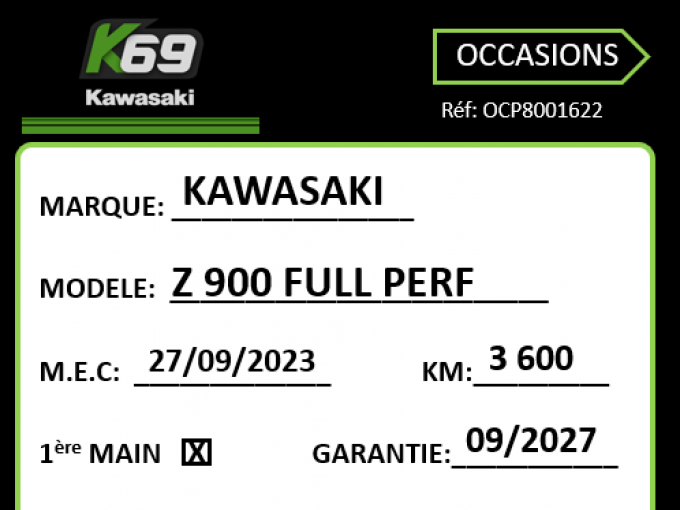 KAWASAKI Z 900 4