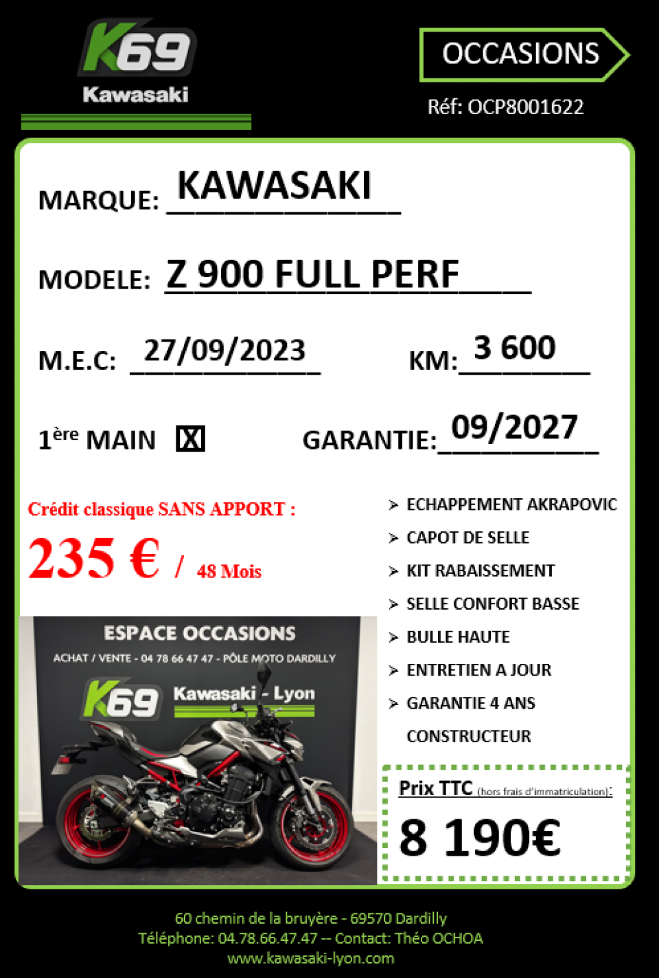 KAWASAKI Z 900 4