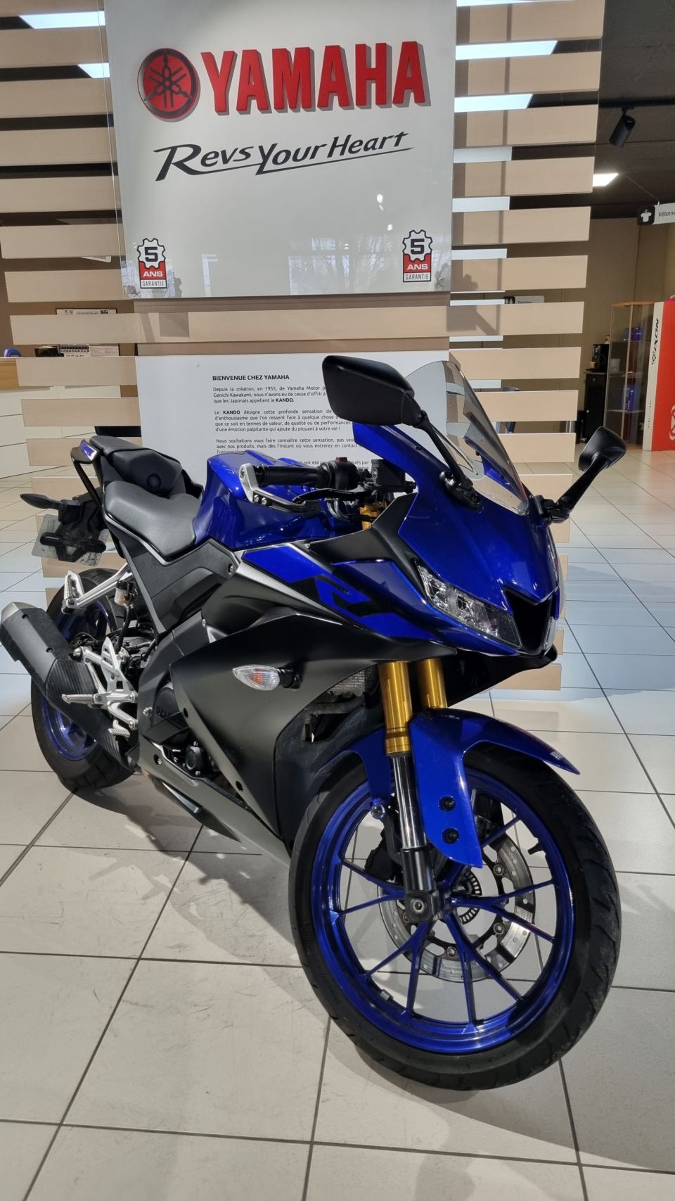 YAMAHA YZF-R 125 4