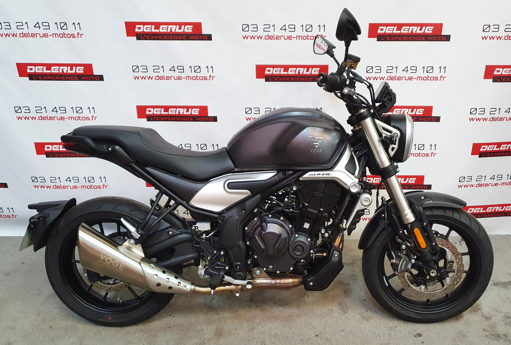 VOGE 500 AC 2022 500 cm3 moto roadster 828 km Gris 62221 Noyelles sous lens