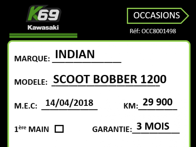 INDIAN SCOUT BOBBER 1200 4