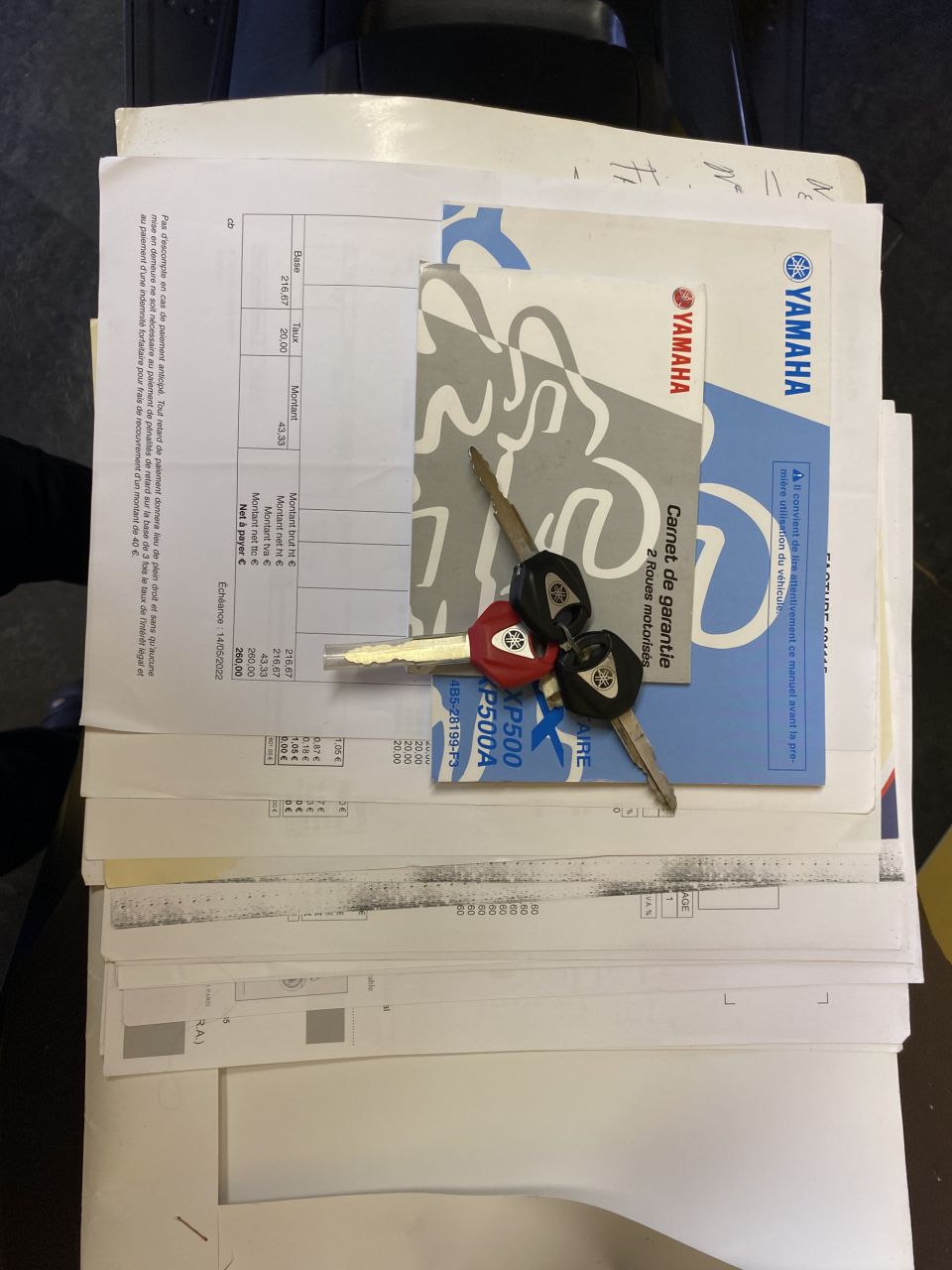 YAMAHA XP T-MAX 500 4