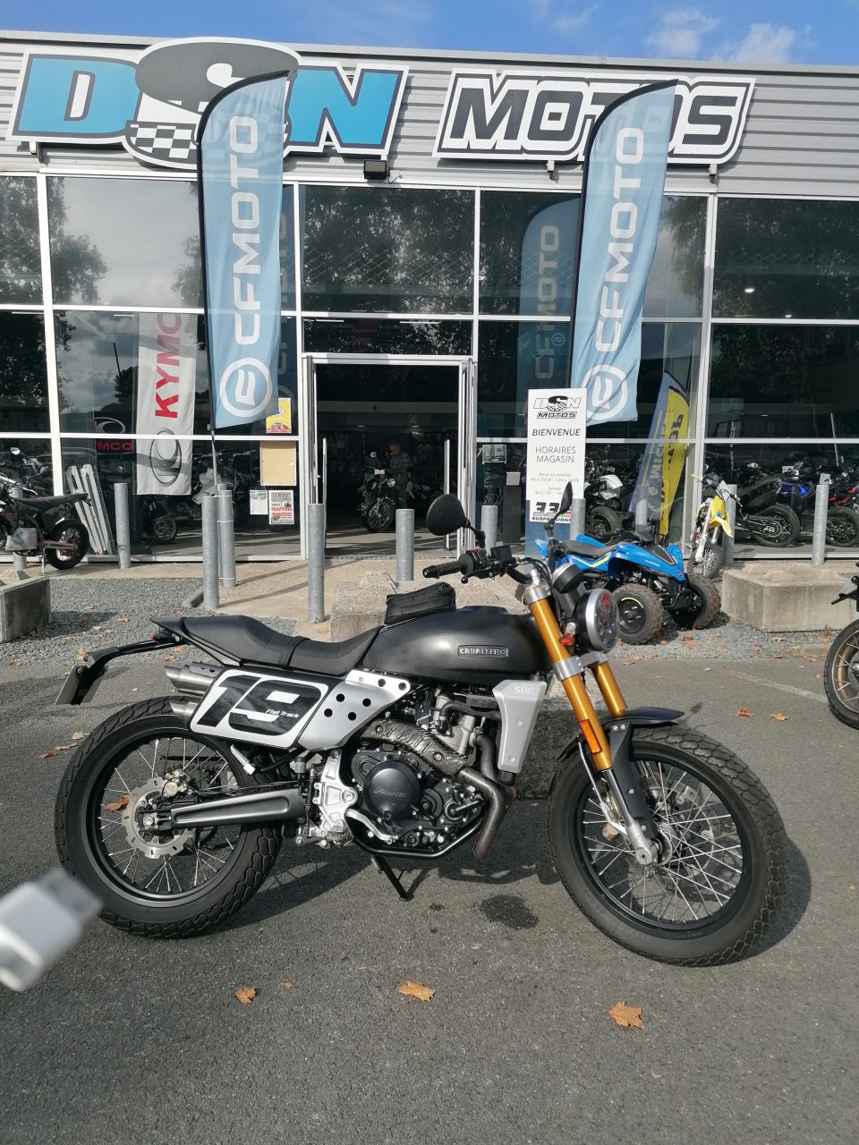 FANTIC CABALLERO 500 FLAT TRACK 4