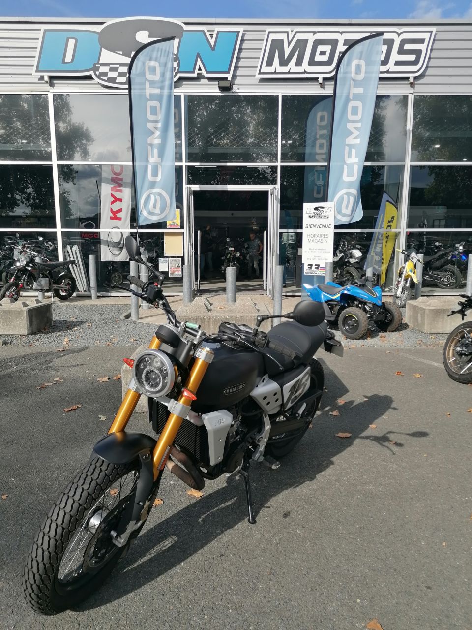 FANTIC CABALLERO 500 FLAT TRACK 4